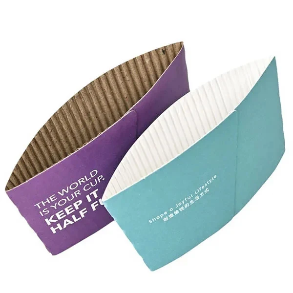 Custom Coffee Cup Sleeve - Fits 8/ 10/ 12/ 16/ 20 oz 1