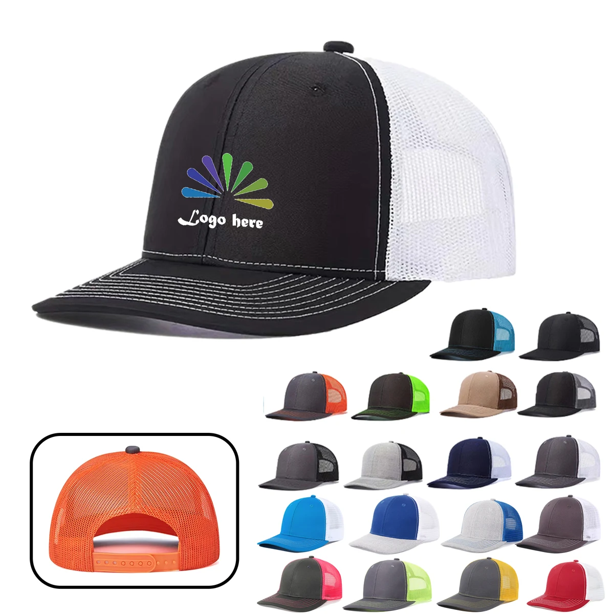 MOQ 20 PCS Mesh Back Caps 1
