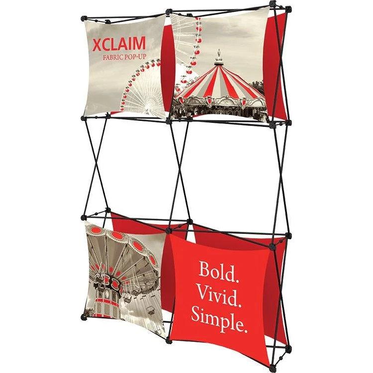 Xclaim 5ft Full Height Fabric Popup Display Kit 02 1