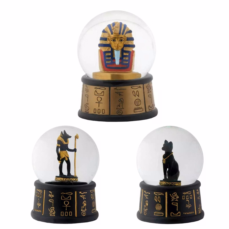 Custom Egypt Pharaoh Snow Globe