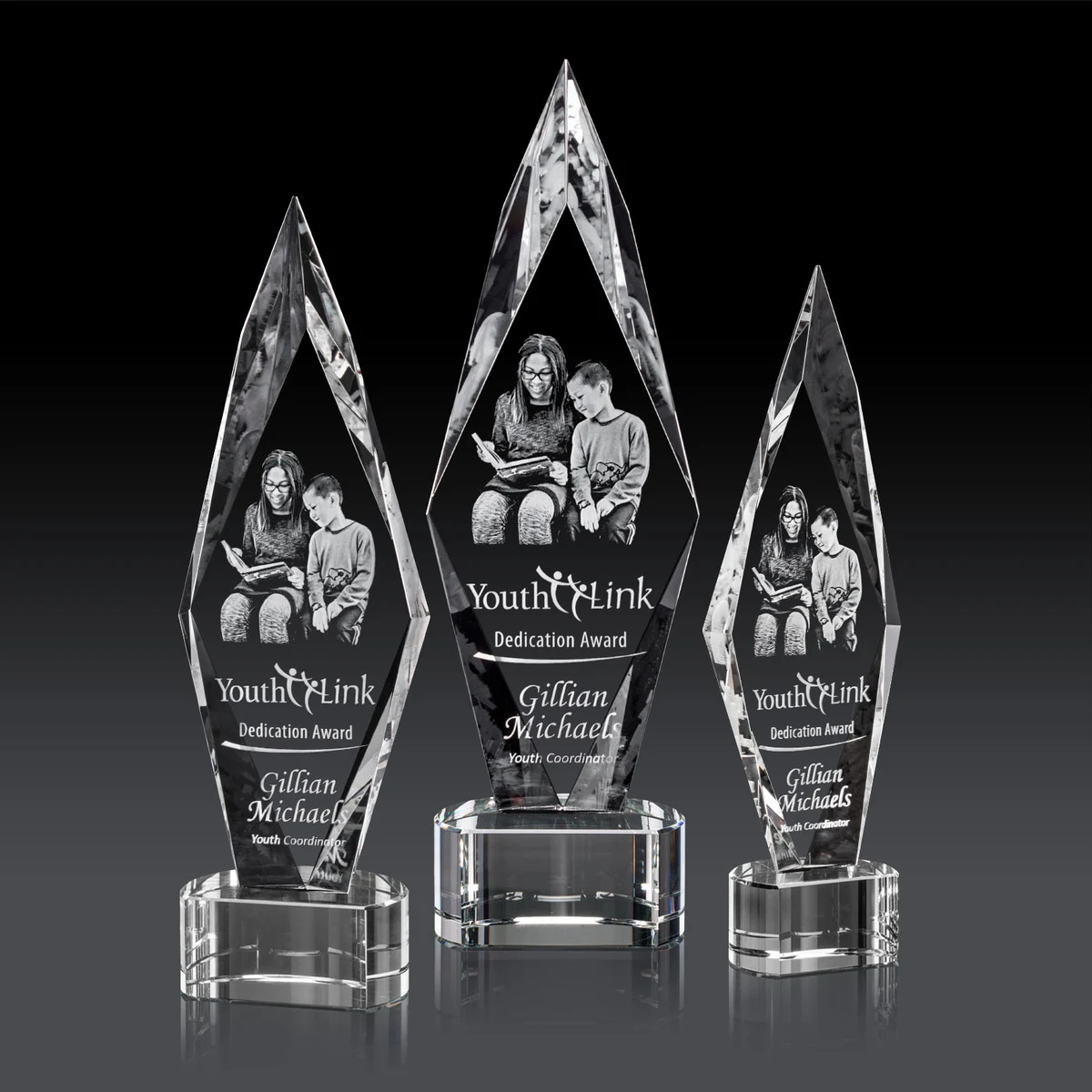 Manilow Award on Paragon Base (3D) - Clear 1