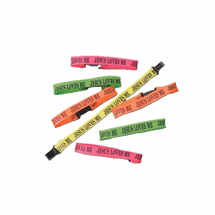Jesus Loves Me Friendship Bracelets 8" - Assorted