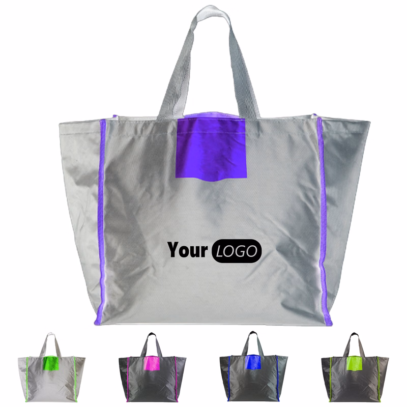 Polyester Customizable Large Capacity Tote Bag