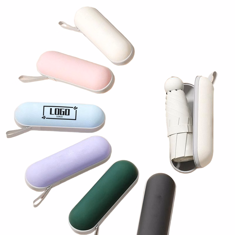 Compact Travel Capsule Umbrella