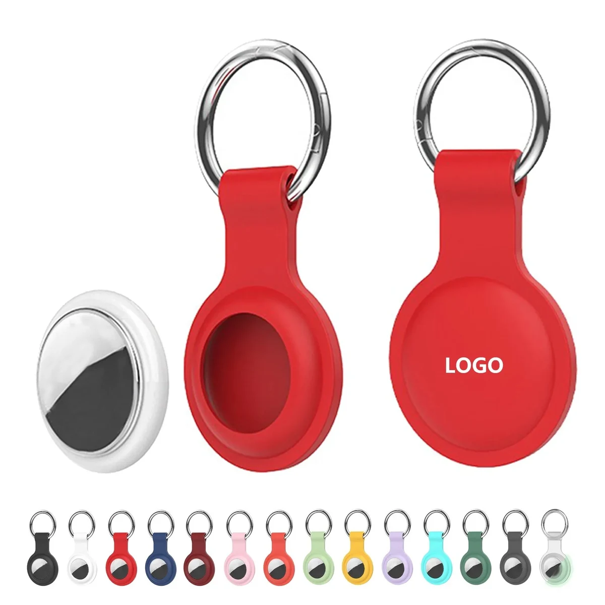 Tag Holder Case with Keychain 1