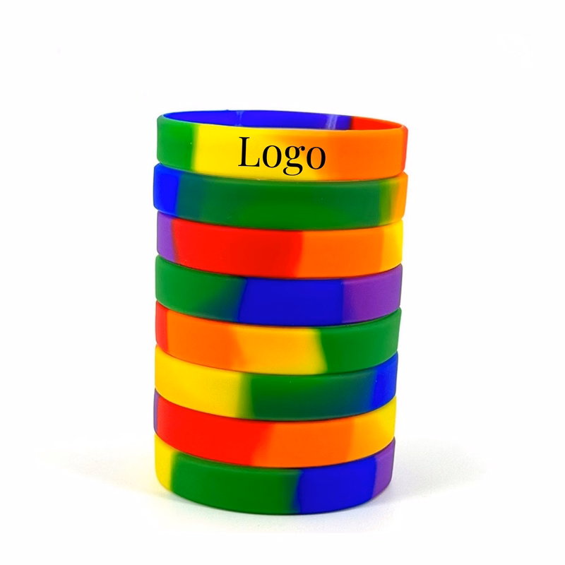Colored Silicone Wristband
