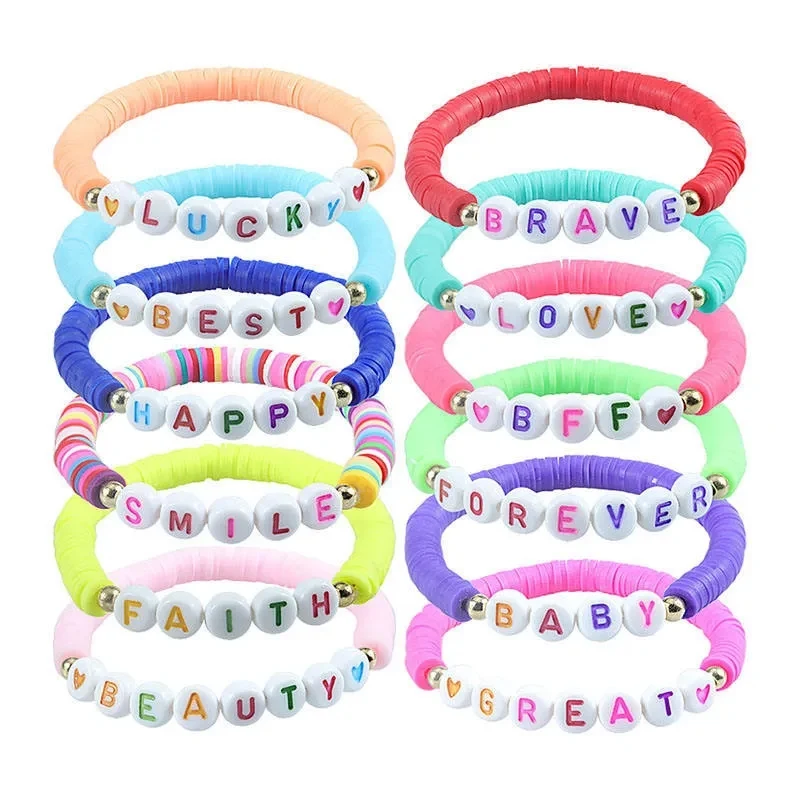 Customized colorful Letters Bracelet 1