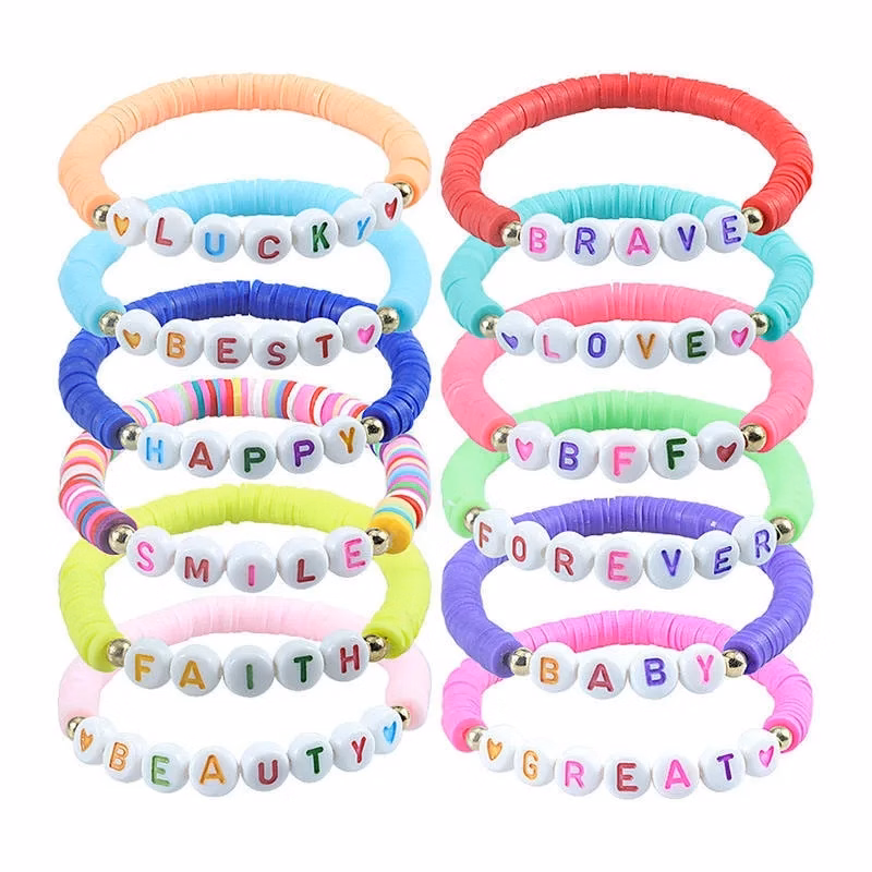 Customized colorful Letters Bracelet