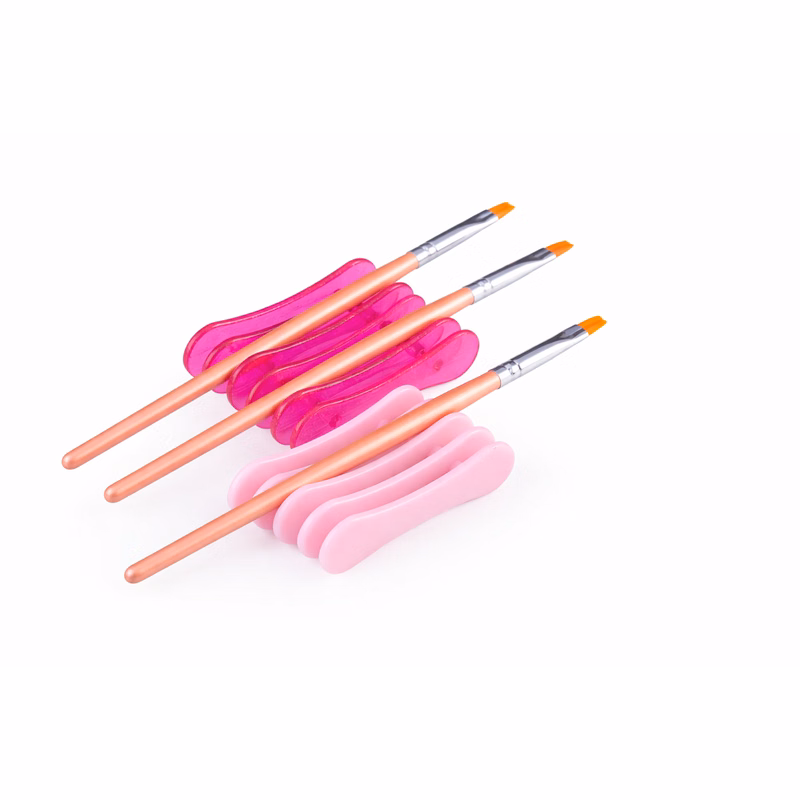 5-Slot Nail Art Brush Holder Stand for Salon & Desk Organizer