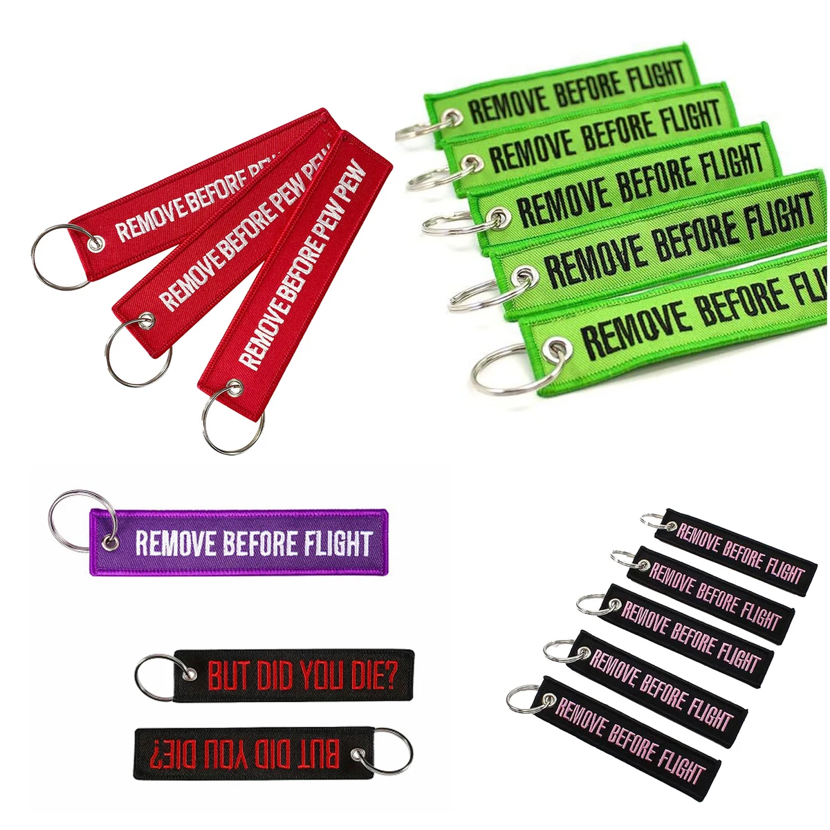 Personalized Embroidery Keychain 1