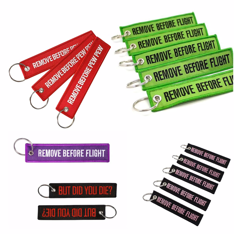 Personalized Embroidery Keychain