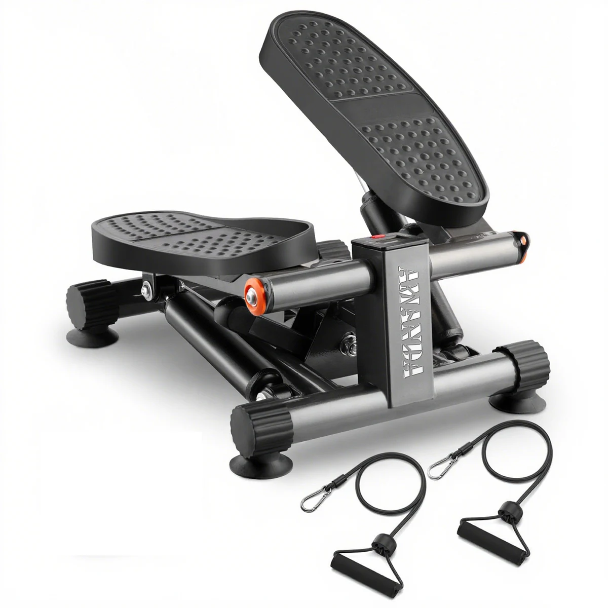 Mini Adjustable Steppers Machine w/ Resistance Bands 1