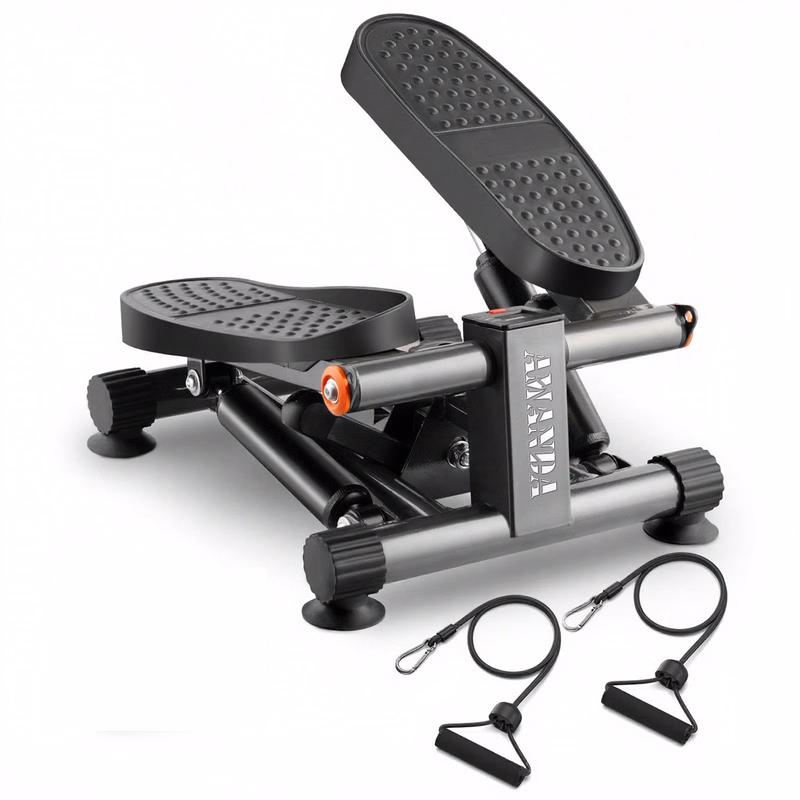 Mini Adjustable Steppers Machine w/ Resistance Bands