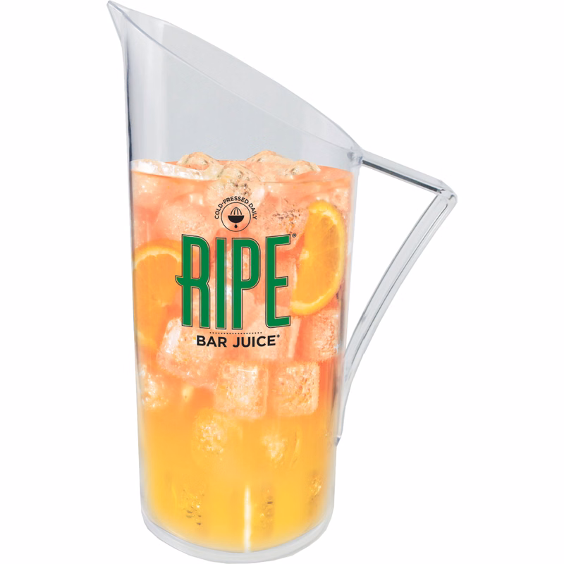 64oz Plastic Tapered Serving Pitcher with Handle
