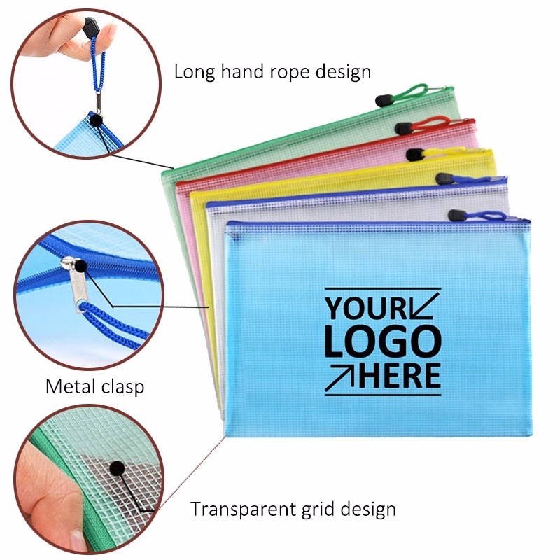 Zippered Mesh File Bag