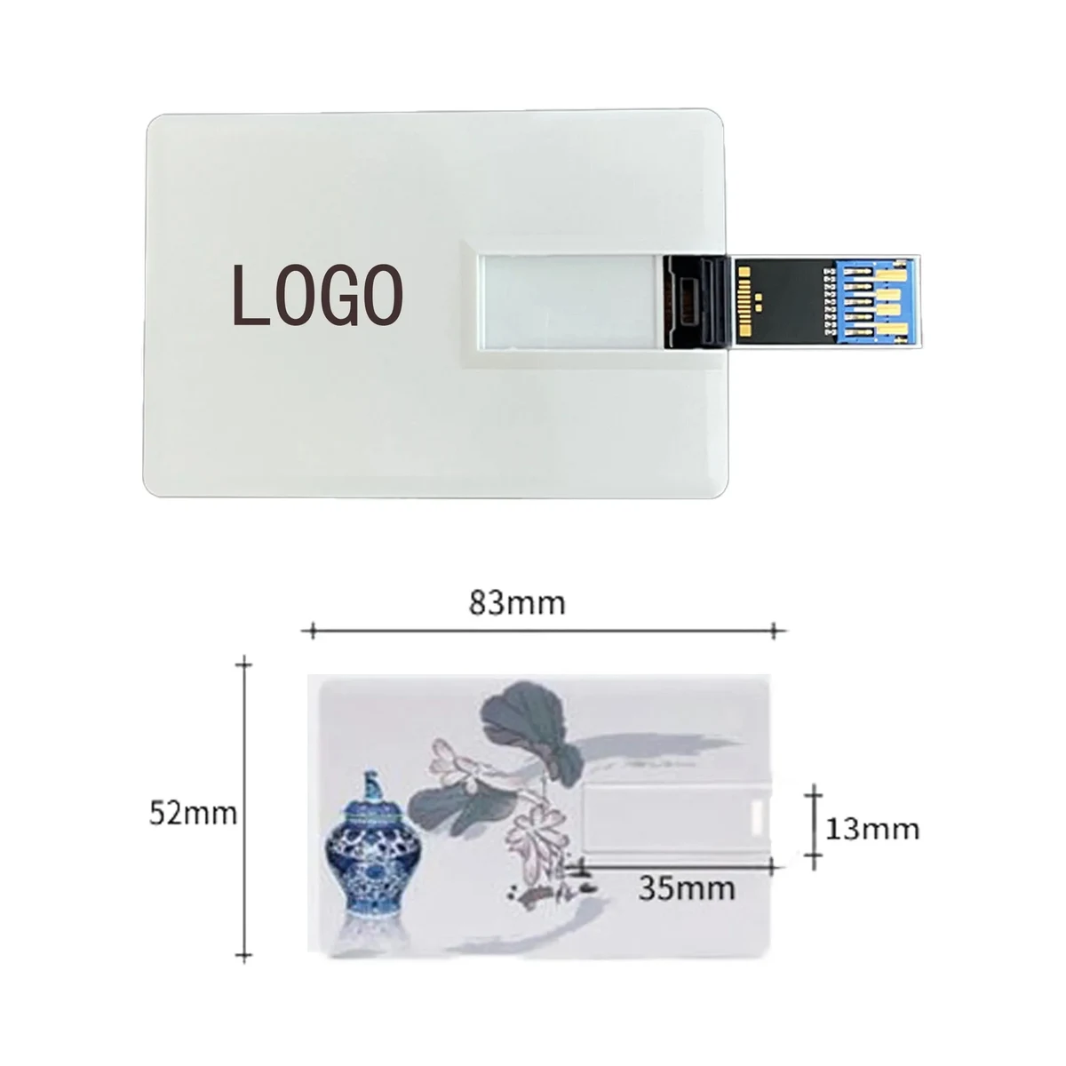 Custom Card Flash Drive 1