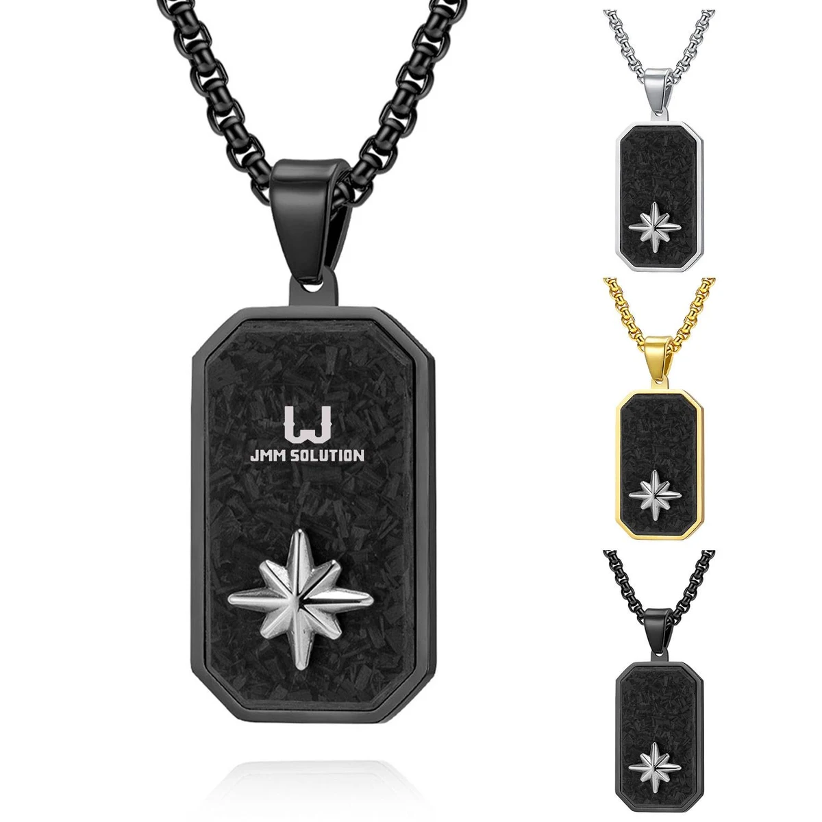 Hexagonal necklace 1