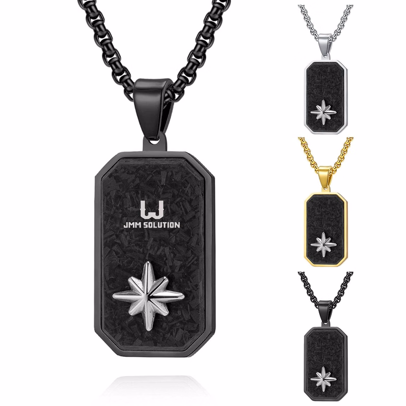 Hexagonal necklace