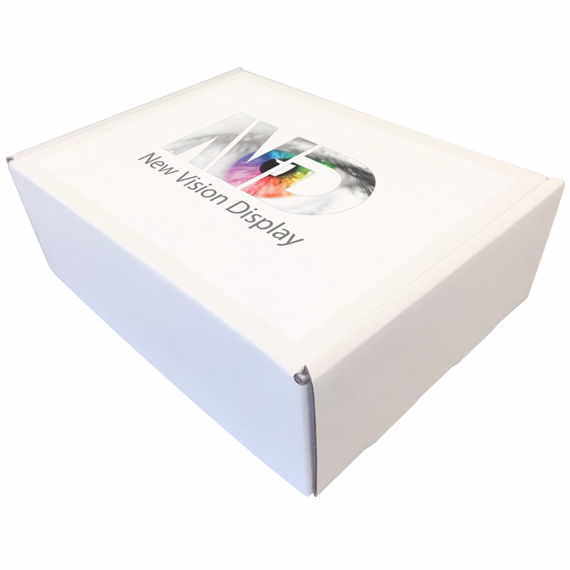 12 1/4" x 9 1/2" x 3 1/2" - B-Flute Outside Tuck Box