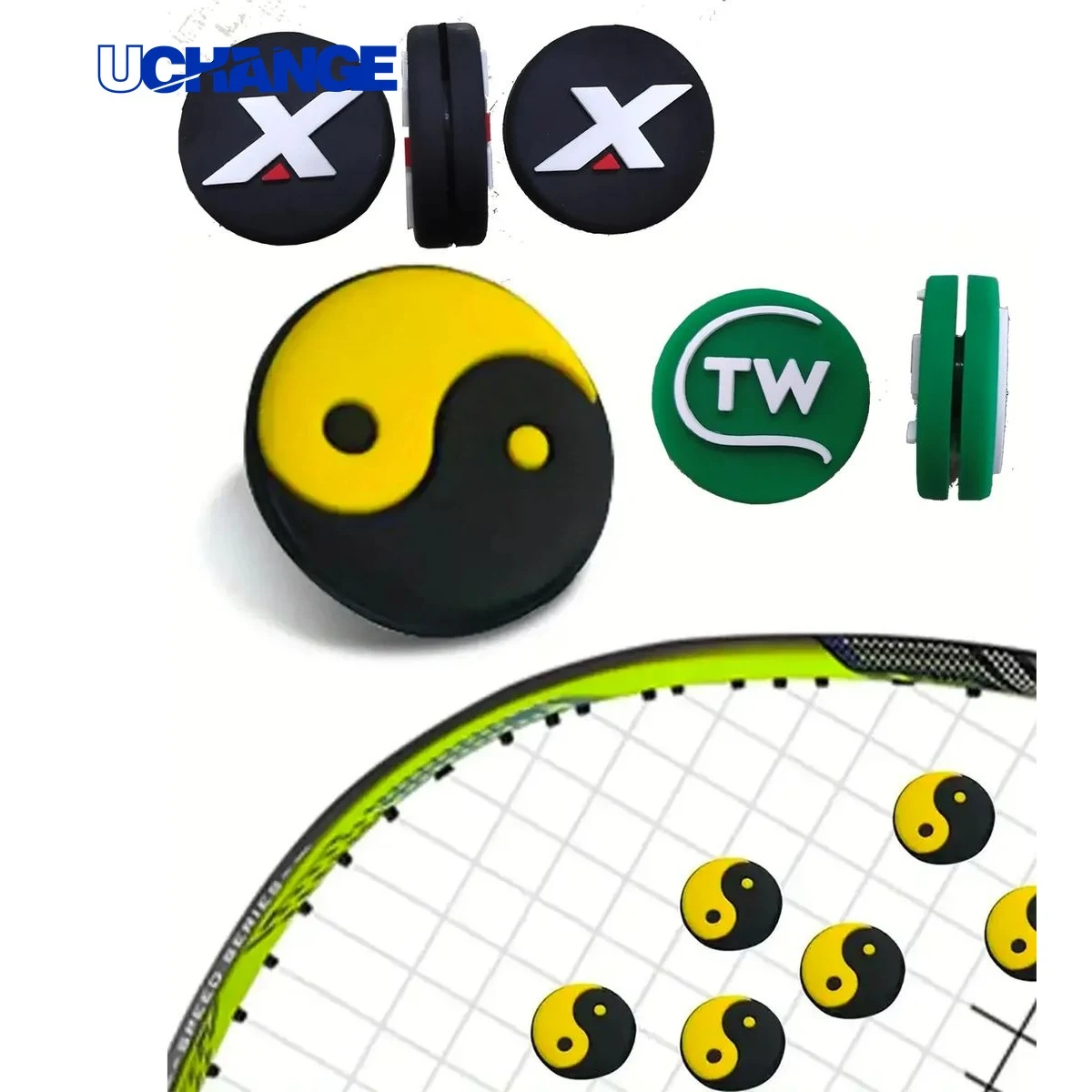 Tennis Vibration Dampener Set for Sports 1
