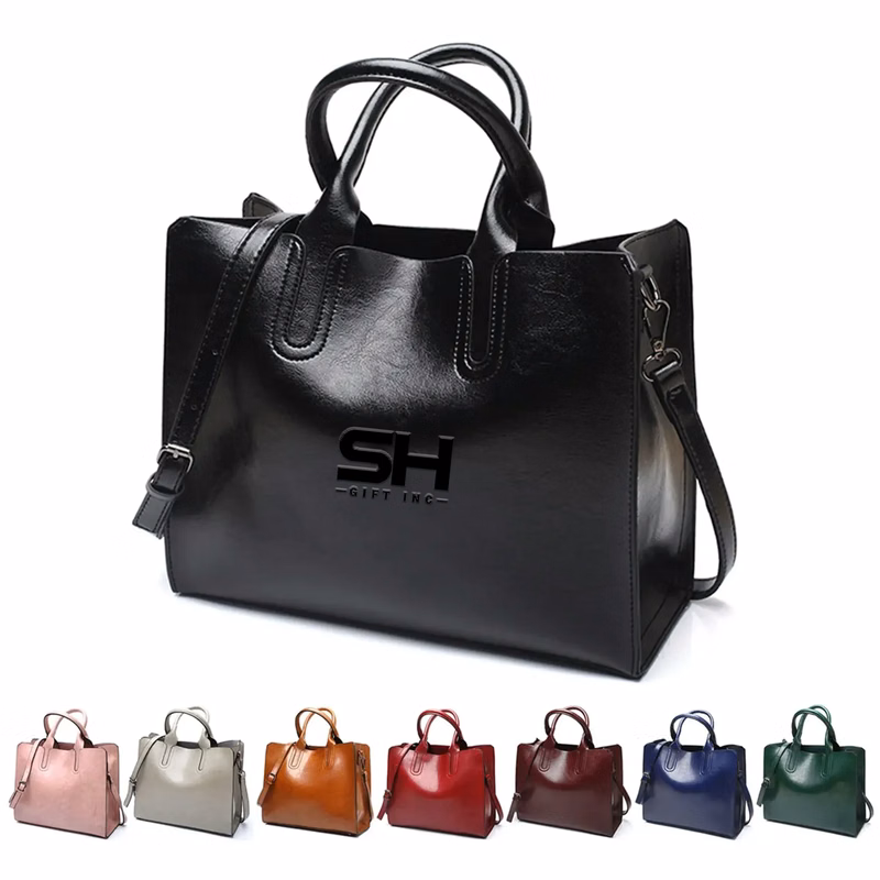 Large Capacity Retro Mature Handbag Crossbody Bag