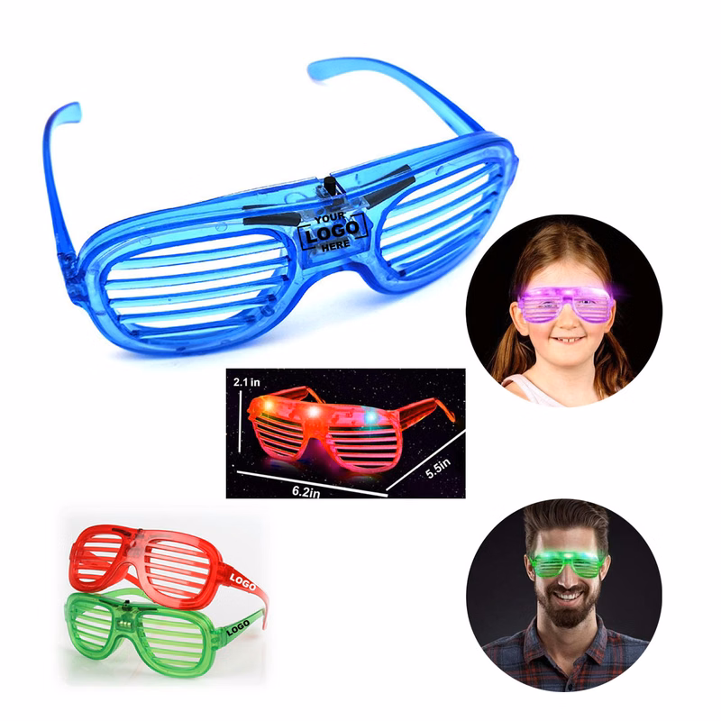LED Shutter Shadeds Glasses