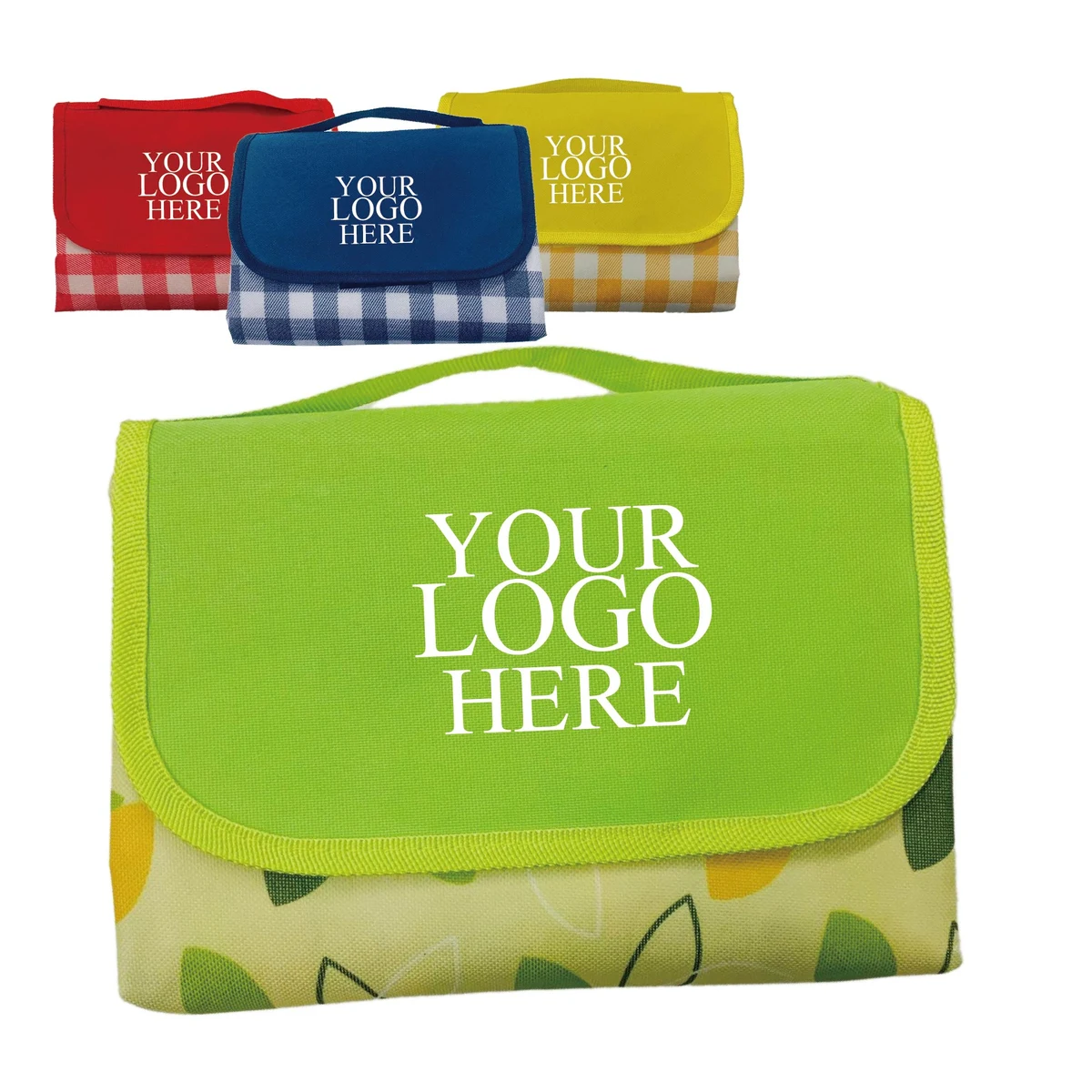 Moisture-Proof Picnic Blanket with Carry Bag 1