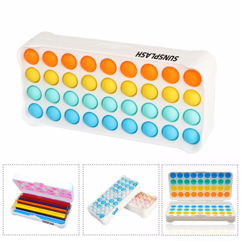 Silicone Pencil Box for StationeryStorage