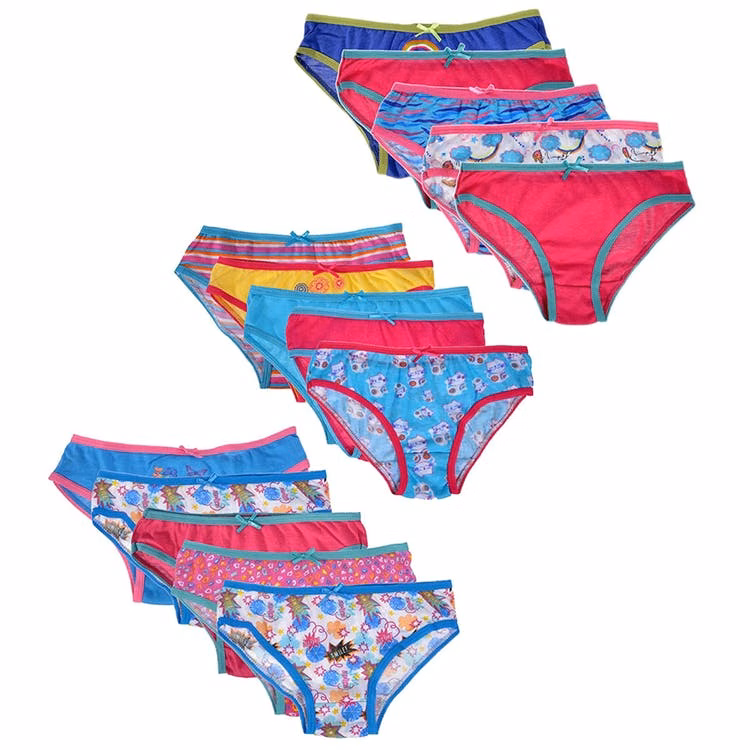 Toddler Girls' Panties - Printed 5 Pack Size 4T