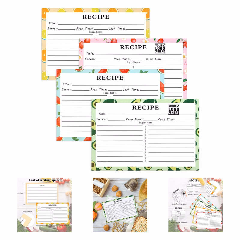 4" x 6" Recipe Card