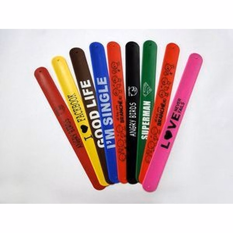 Silicone Slap Bracelet (8 7/16"x3/4")