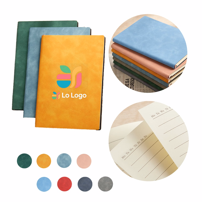 A5 PU Leather Cover Notebook