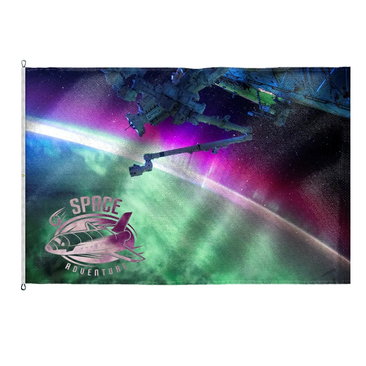 Custom Digitally Printed Flags 10' x 15' Canvas Poly 1