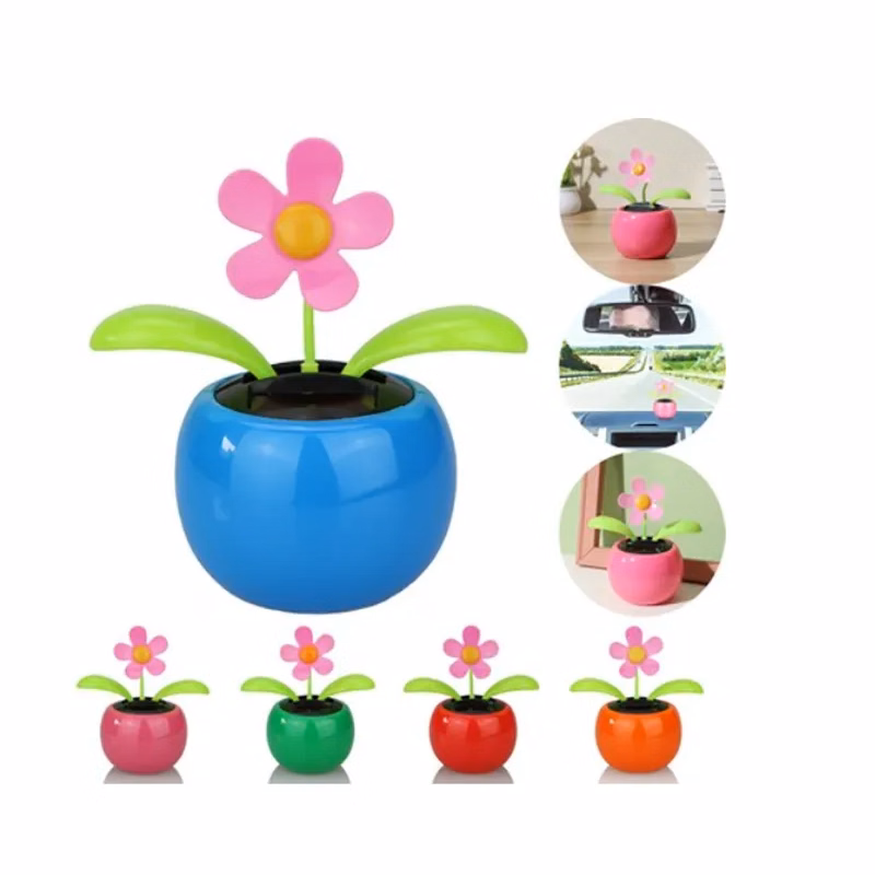 Solar Powered Wiggly Flower