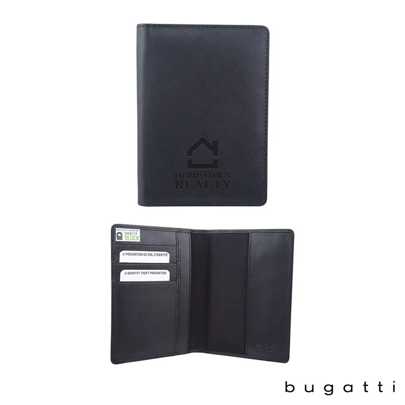 Bugatti Leather Passport Holder 1