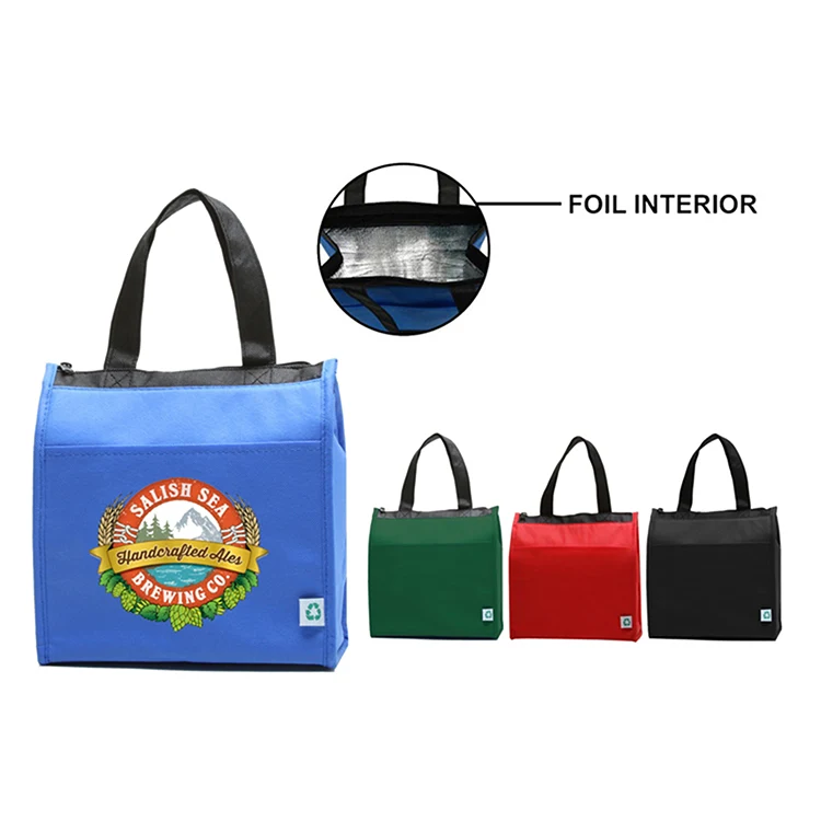 Insulated Lunch Tote Bag - ECO-Friendly Cooler 1