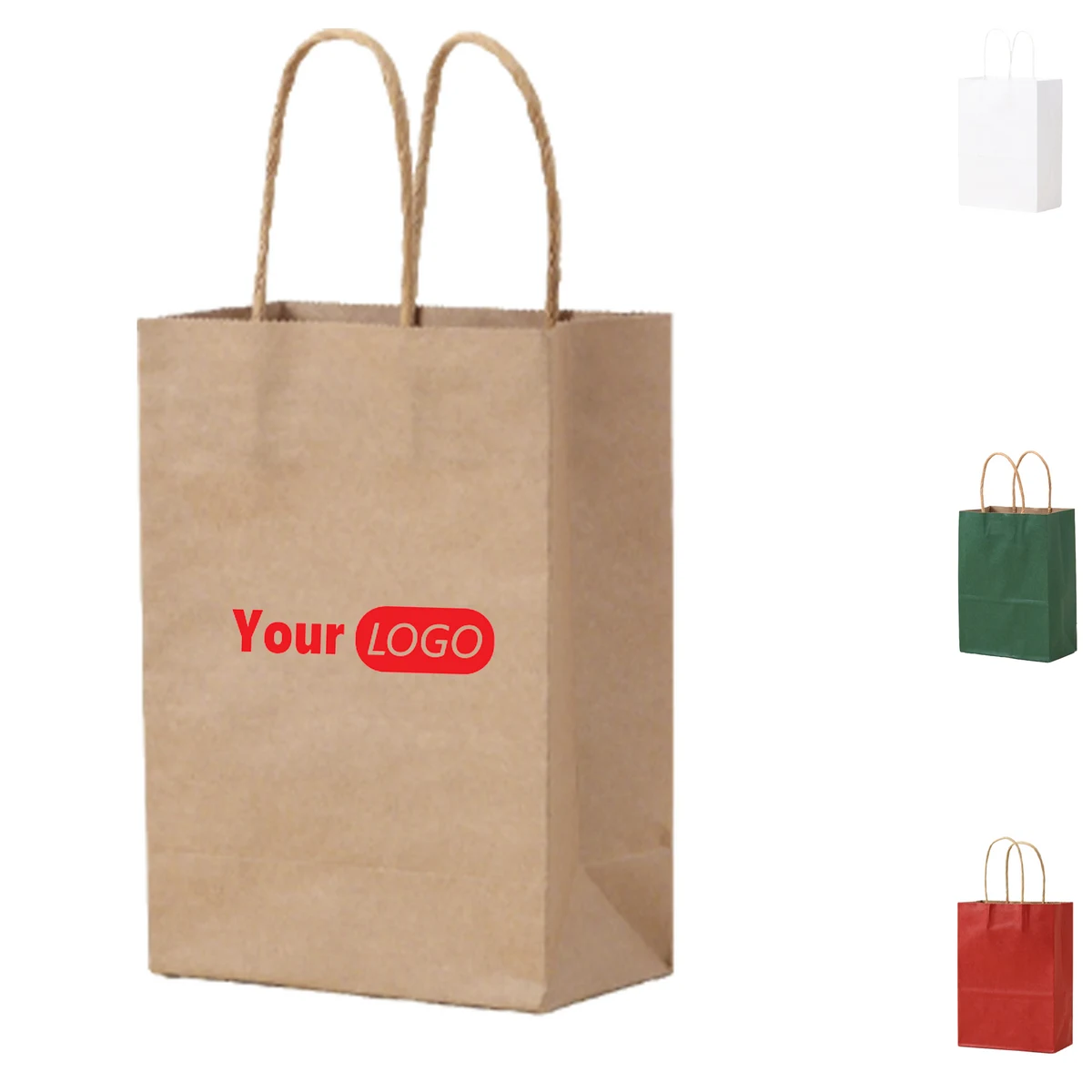 Natural Kraft Paper Bags for Gifting and Packaging 1