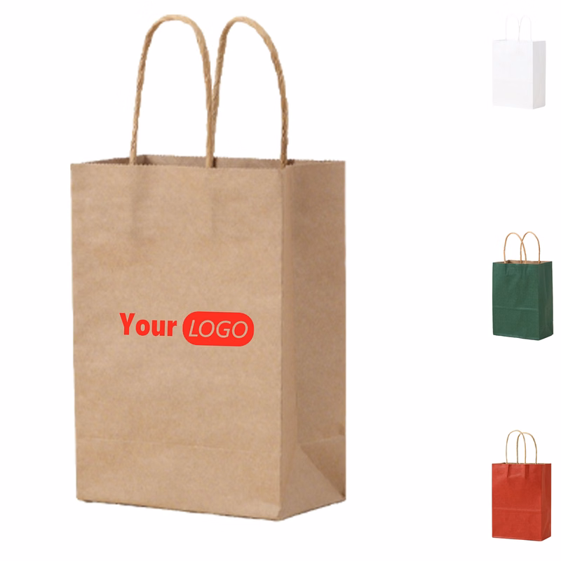 Natural Kraft Paper Bags for Gifting and Packaging
