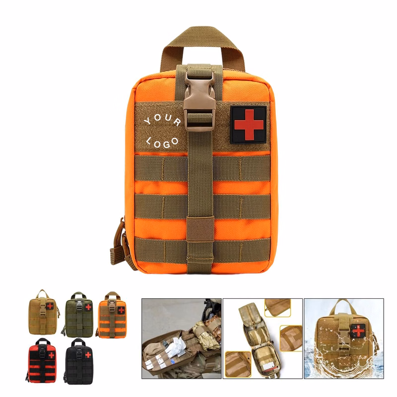 Compact Outdoor First Aid Kit 8x6 Inch for Emergencies