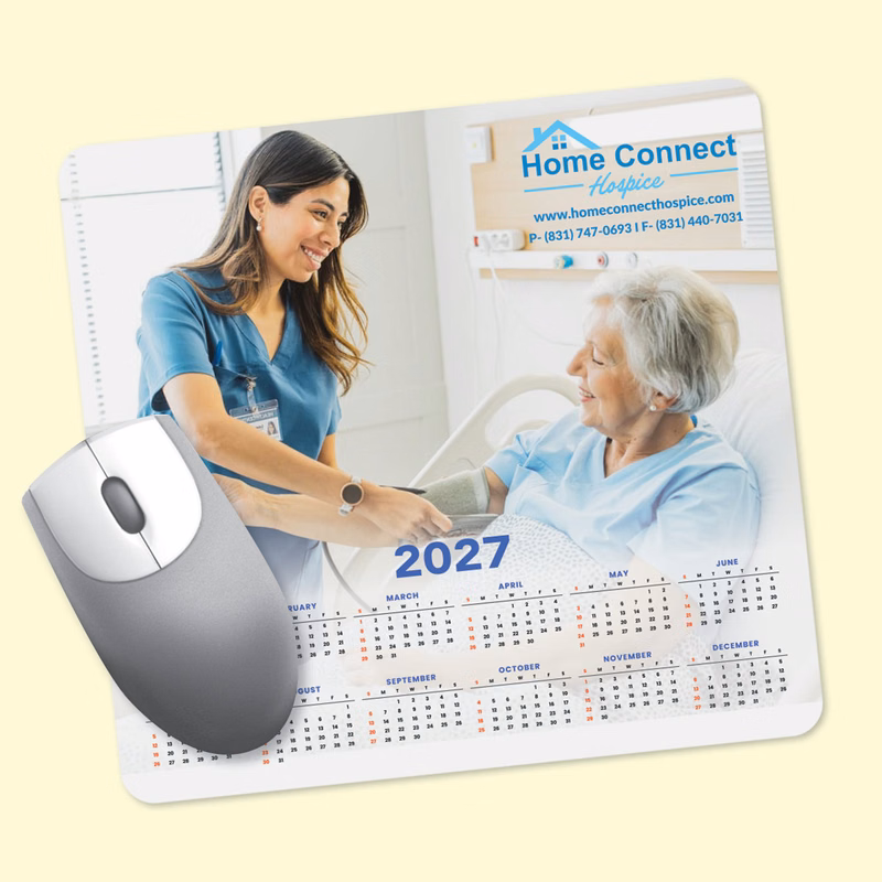 Barely There 7.5"x8"x.02" Ultra-Thin Calendar Mouse Pad