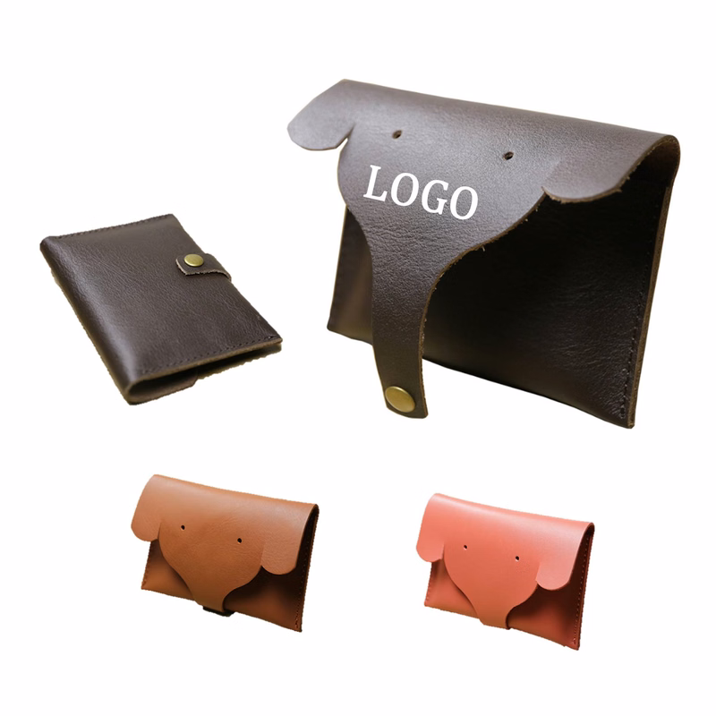 Elephant Shape Leather Coin Purse