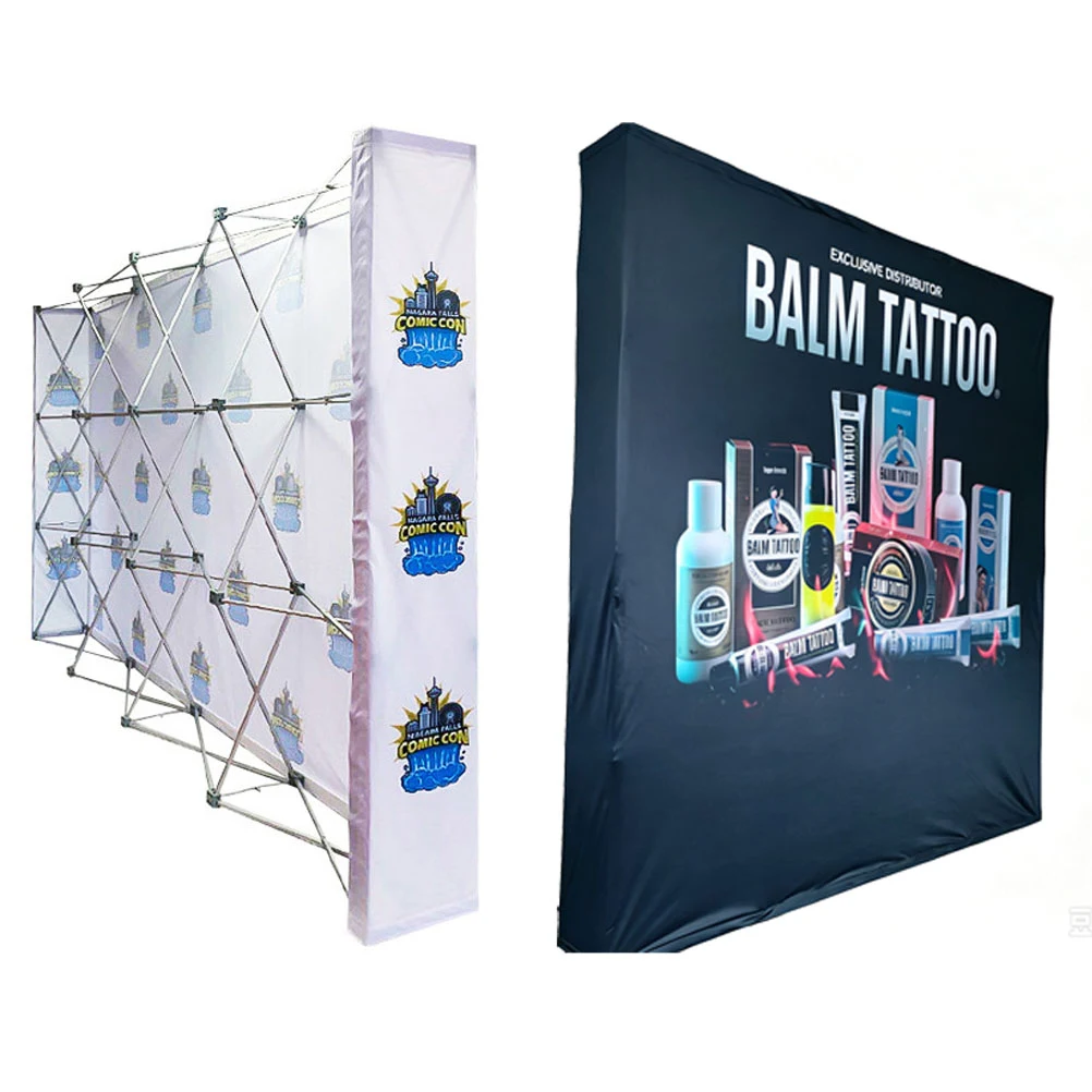 Customize 10ft Collapsible Pop Up Display Stand 1