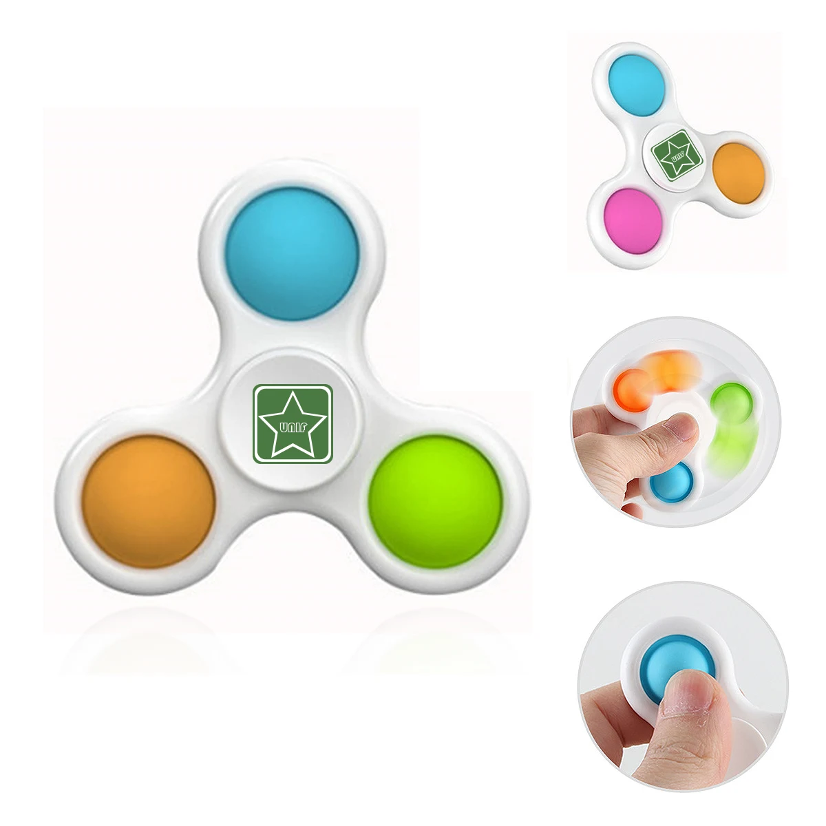 3 Fingers Toys Push Bubble 1