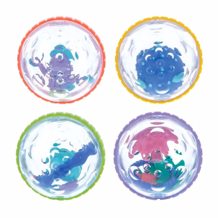 Bubble Buds Bath Balls - Assorted 4 Pk