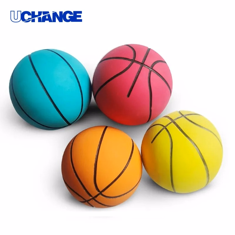 6cm Mini Hollow Rubber Ball Elastic Bounce Toy