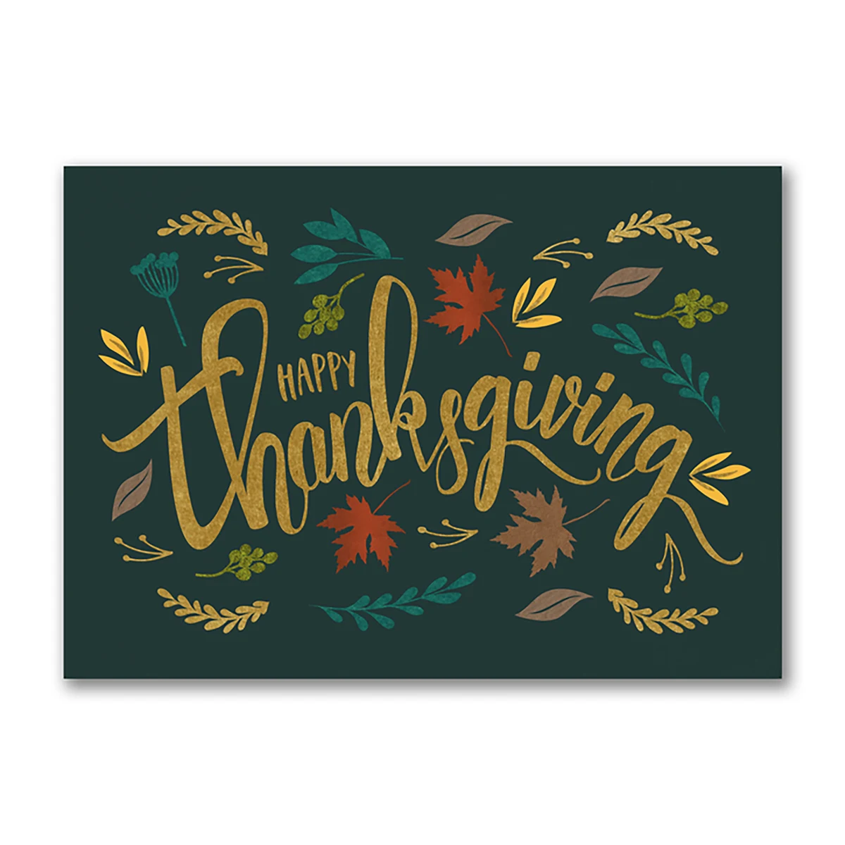 Leaves Aplenty Thanksgiving Card 1