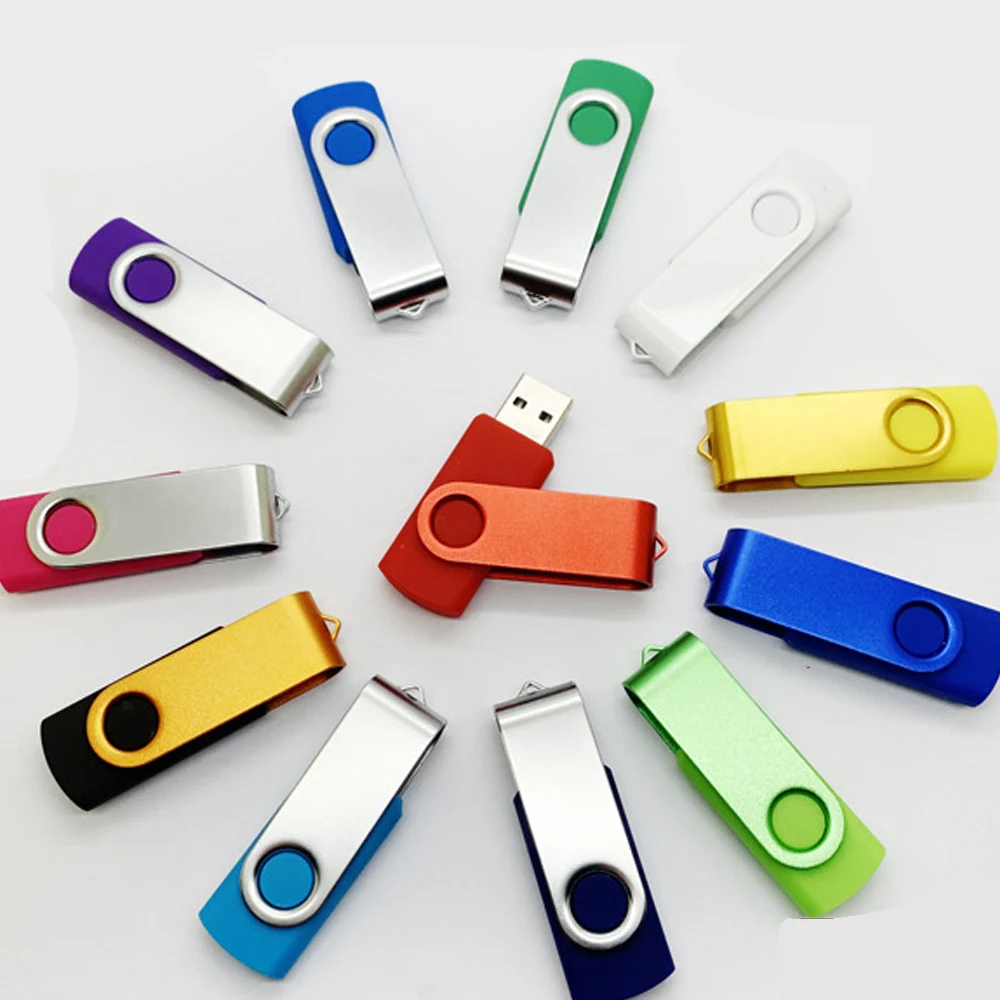 4 GB Universal Source Folding USB 2.0 Flash Drive 1