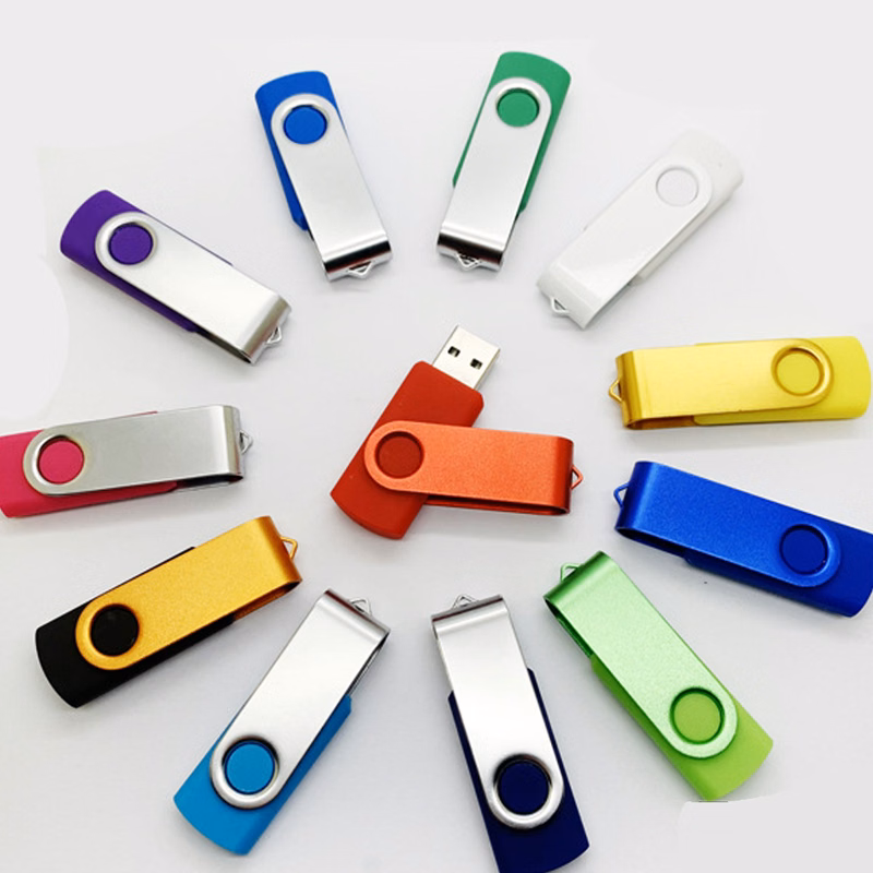 4 GB Universal Source Folding USB 2.0 Flash Drive