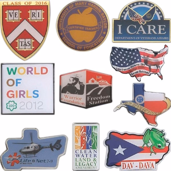 Rush Photo on Steel Pins - Overseas