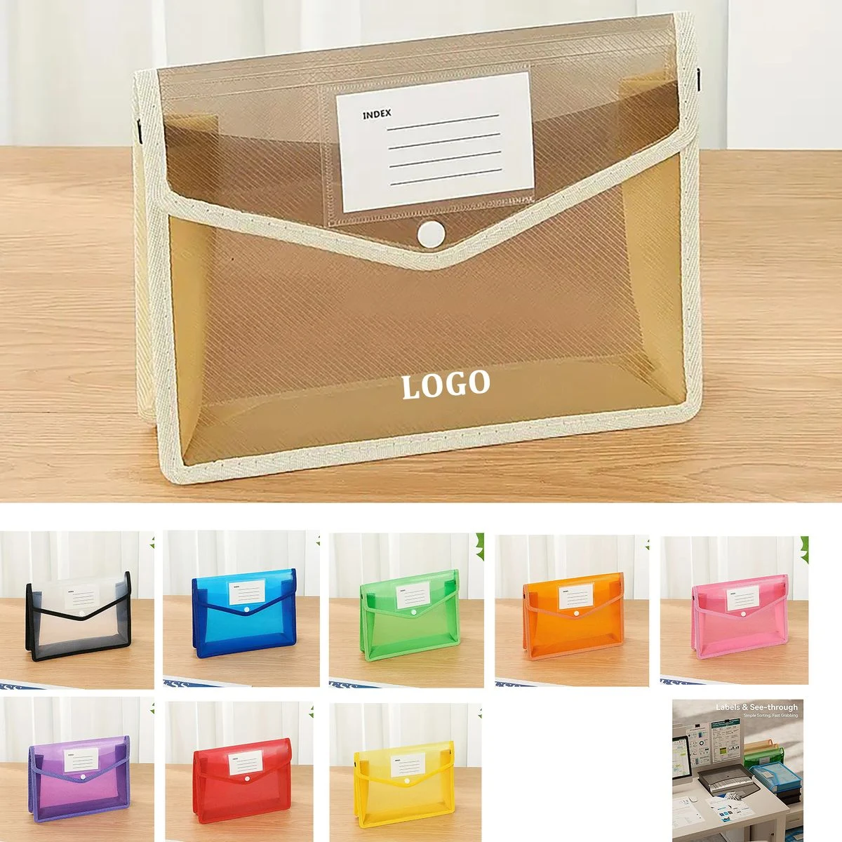 Plastic Expanding Document Folder 1
